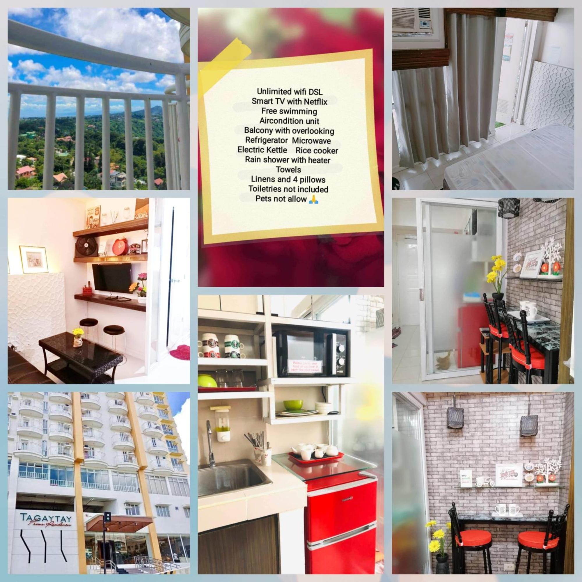 Tagaytay Condo With Overlooking Tagaytay City Exteriör bild